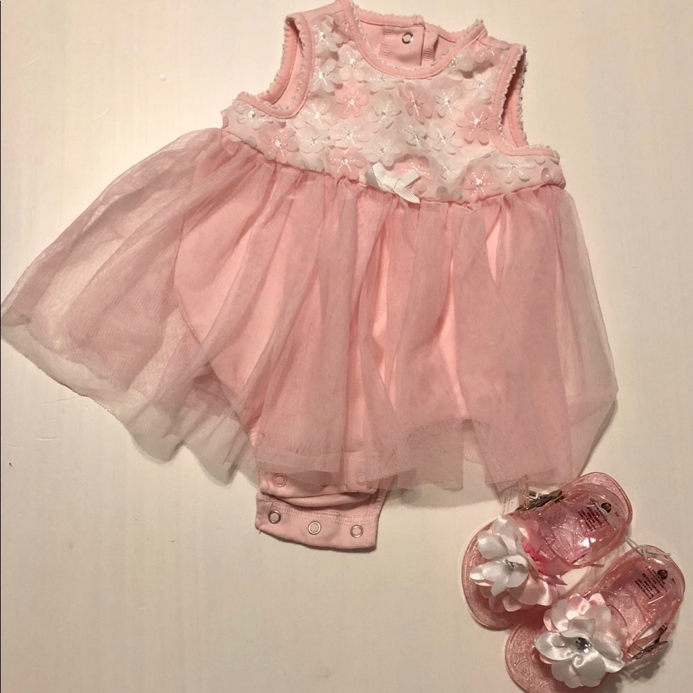 Baby Girl dress and sandals